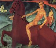 Kusma Petrow-Wodkin, The bath of the red horse